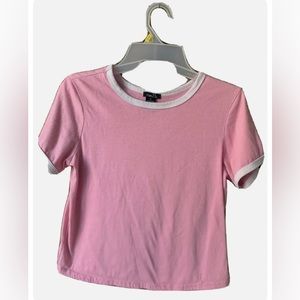 Rue 21 pink ringer tee